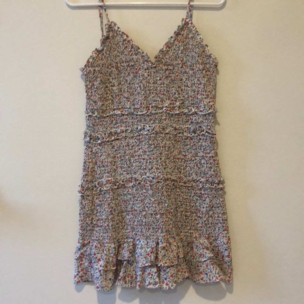 Floral mini dress